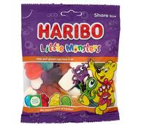 Haribo | Little Monsters - Mostri Spaventosi al Gusto Frutta, Ideali per Feste e Halloween, 160 g