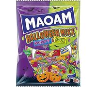 Haribo Maoam Halloween Mixx Sweet & Sour, Caramelle Toffee, Gusto Frutta E Cola, Ideali Per Feste E Halloween - 300gr
