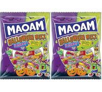 Haribo Maoam Halloween Mixx Sweet & Sour, Caramelle Toffee, Gusto Frutta E Cola, Ideali Per Feste E Halloween - 300gr (Confezione da 2)