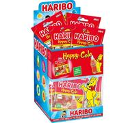 Haribo Mini Happy Cola, Caramelle Gommose, Gusto Cola, Ideali Per Feste - 30 Bustine Da 40gr [1200gr]
