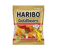 Haribo Orsetti D'Oro Caramelle Gommose Frutta HALAL 30 Buste da 100g