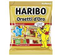 Haribo Orsetti D'Oro Multipack, Caramelle Gommose, Gusto Frutta, 250gr