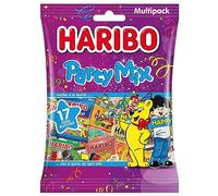 Haribo Party Mix, 17 Mini Bustine, Caramelle Gommose, Gusto Frutta, Ideali per una Festa di Compleanno - 740gr