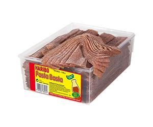 Haribo Pasta Basta Cola Sour, Caramelle Gommose alla Frutta, Dolci, 150 Pezzi, 1125g