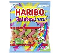 Haribo Rainbow Frizzi, Caramelle Gommose, Gusto Frutta, 150gr
