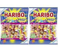 Haribo Rainbow Pixel Caramelle Gommose Frizzanti, Gusto Frutta, 160g (Confezione da 2)