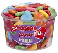Haribo Schuim Harten - silo 150 stuks - Doos 6 silo's