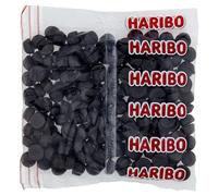 Haribo Soft Drops | Caramelle Gommose, Gusto Liquirizia, Ideali per Feste, 1 Kg