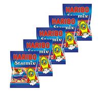 Haribo Starmix Mini, Caramelle Gommose con il Marshmallow, 5 Sacchetti da 250 g