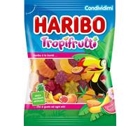 Haribo Tropifrutti, Caramelle Gommose, Gusto Frutta, Ideali Per Feste E Dolci Momenti Di Relax - 175gr