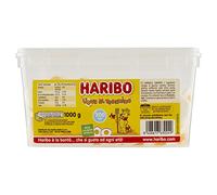 Haribo Uova al Tegamino, Caramelle Gommose a Forma di Uova, Gusto Frutta, Ideali per Feste e Dolci Momenti di Relax - Circa 200 Pezzi [1000gr]