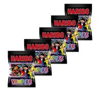 Haribo Vampire, Caramelle Gommose, Vampiri, alla Frutta, 5 Sacchetti da 200g