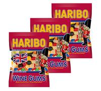 Haribo Wine Gums, Orsetti, Caramelle Gommose, Dolciumi, 3 Sacchetti da 200g