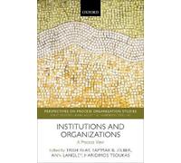 Haridimos Tsoukas Institutions and Organizations (Copertina rigida)