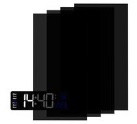 Hariendny 4 adesivi oscuranti LED, 20,3 x 10,2 cm, dimmerazione 50-80%, filtri autoadesivi per elettronica, sveglia, monitor