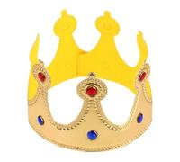 Hariendny Prince Golden King Crown Cappello di Compleanno Dress-Up Set Accessori per feste Copricapo Puntelli Foto