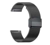 Harikiri 18mm Metal Cinturini Compatibili con Garmin Venu 3S/2s/Vivoactive 4S/3S/Active S con Sistema a Sgancio Rapido per Huei Watch GT 6/5 Pro Fossil Women's Gen 6 42mm per Uomo e Donna