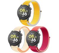 Harikiri 22mm Nylon Cinturino per COROS PACE 3 / COROS APEX 2 PRO/COROS APEX PRO/COROS APEX 46mm per Uomo Donna