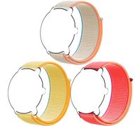 Harikiri 3 Pezzi 18mm Nylon Cinturini Compatibili con Garmin Venu 3S/2s/Vivoactive 4S/3S/Active S con Sistema a Sgancio Rapido per Huawei Watch GT 6/5 Pro, Fossil Women's Gen 6 42mm per Uomo e Donna