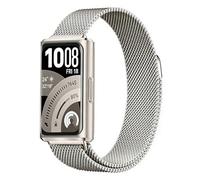 Harikiri Cinturino Compatibile con Huiui Band 11/11 Pro Acciaio inossidabile Metallo Regolabile Cinturino ricambio Traspirante Chiusura magnetica Maglia intrecciata Cinturino per orologio donna uomo