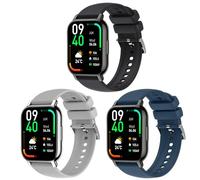 Harikiri Cinturino Compatibile per Popglory P66,22mm Silicone Cinturini per Nerunsa P66D,Donerton T50S/T50H,TOOBUR/ENOMIR/Yoever/Gydom/Poounur/RUIMEN IDW13/IDW16/IDW18/IDW19/BW0/LW51/LW11/LW83