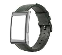 Harikiri Cinturino Pelle Compatibile con Amazfit Helio Strap con Custodia Protettiva Totalmente Metallo per Allenamenti ad Alta Intensità Cinturino Ricambio Morbido Regolabile Sgancio Rapido