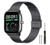 Harikiri Metallo Cinturino Compatibile con Amazfit GTS 4 Mini/GTS 4/GTS 3/GTS 2e/GTS 2 Mini/GTS 2/GTS,20mm Regolabile Acciaio Inossidabile Cinturino per Huawei GT3/GT2 42 mm,Samsung Galaxy Watch 5/4