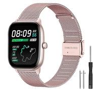 Harikiri Metallo Cinturino Compatibile con Amazfit GTS 4 Mini/GTS 4/GTS 3/GTS 2e/GTS 2 Mini/GTS 2/GTS,20mm Regolabile Acciaio Inossidabile Cinturino per Huawei GT3/GT2 42 mm,Samsung Galaxy Watch 5/4