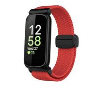 Harikiri Nylon Intrecciato Compatibile con Fitbit Inspire 3/2/1, Cinturino Sportivo di Ricambio Elastico Traspirante Regolabile, Design con Fibbia Magnetica, per Donna e Uomo