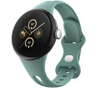 Harikiri Silikon Cinturino Compatibile per Google Pixel Watch 3 41mm/2/1,Cinturini Sportivo Sottile Ricambio Morbido Silicone per Google Pixel Watch 3 41mm/2/1