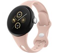 Harikiri Silikon Cinturino Compatibile per Google Pixel Watch 3 41mm/2/1,Cinturini Sportivo Sottile Ricambio Morbido Silicone per Google Pixel Watch 3 41mm/2/1