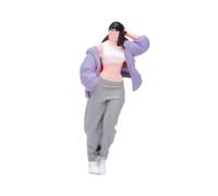 Harilla 1:64 Ragazza Miniatura Figura Mini Persone Figurina Layout Oggetto di Scena Micro Paesaggio Decorazione Ornamento Collezione Mini Modello