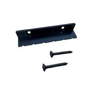 Harilla 1 Pezzo Dado Chitarra Metallo Scanellato Accessorio Sostituzione L Forma Realizzato in Lega di Zinco Resistente Adatto per Chitarra Acustica Elettrica, Nero