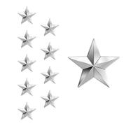 Harilla 10 Pezzi Borchia di Trazione in Metallo Senza Attrezzi Puntale di Agarre Forma Geometrica Non Si Deforma per ence Fiction Invernali