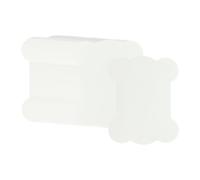 Harilla 100 Pezzi di rocchetti di Filo interdentale, Strumento per organizzare i Fili, Rocchetto per Cucito Fai da Te, Accessori per riporre i Fili, Organizer, Bianco