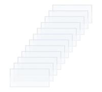 Harilla 12 Protezioni per Lenti di Ricambio per Cabine di Sabbiatura - Affidabili E Facili Da Installare - Protezione Interna per Lenti di Cabine di Sabbiatur, 58.5 Cm X 28 Cm