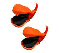Harilla 2 Pezzi Canna da Pesca con Sfere Fisse Clip per Canna da Pesca Antiscivolo Compatto Canne da Pesca Attrezzi Porta-Attrezzi per Spiaggia Adulti Lago, Orangina