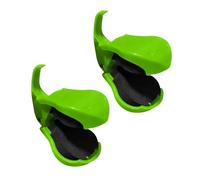 Harilla 2 Pezzi Canna da Pesca con Sfere Fisse Clip per Canna da Pesca Antiscivolo Compatto Canne da Pesca Attrezzi Porta-Attrezzi per Spiaggia Adulti Lago, Verde