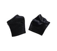 Harilla 2 Pezzi Copriscarpe Antigraffio Velvet Protezione Scarpe Pole Dance Manicotti Accessori Abbigliamento Resistenti All’usura Adatti per Allenamento Spet, Black M