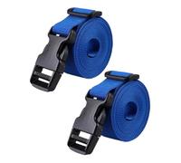 Harilla 2 pezzi da golf cingoli per carrello da golf cinture in nylon con cinghie di fissaggio pratiche con fibbia a rilascio rapido, Blu