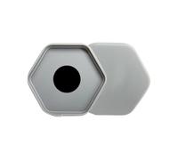 Harilla 2 Pezzi Reaction Training Light Chassis Agility Training Ground Posizionamento Pratico per Il Basket, Grigio