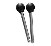 Harilla 2 Pezzi Weight Stack Pin Universale Sostituzione per Macchina Pesi Accessorio Palestra Cavo Inserto Allenamento con Materiale Acciaio, 9.5 Cm X 1 Cm