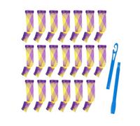 Harilla 20 bigodini a spirale per capelli, kit per lo styling dei ricci a spirale, professionali compatti, riutilizzabili, senza calore, per onde senza calore