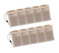 Harilla 2x 10 Sacchetti per Sapone da Viaggio con Rete e Corda