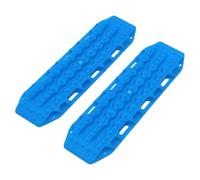 Harilla 2X RC Crawler Sand Ladder Piastra Antiscivolo Kit di Simulazione del Veicolo Accessorio modificato Fai da Rampe Board per 1/8 Pezzi di Ricambio, Blu