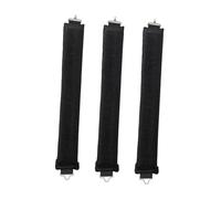 Harilla 3 pezzi di bigodini arricciacapelli senza calore, bigodini senza calore per donne, strumenti fai da te per lo styling dei capelli pigri, bigodini per, Nero