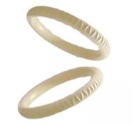 Harilla 3x 2x Cinturino Rotuleo Ginocchiera Supporto Protezione Rotula in Gomma, Cinturino Stabilizzatore Rotula per Palestra di Pallavolo, Squat di Basket