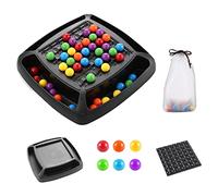 Harilla 48 Giochi Da Tavolo di Abbinamento, Gioco di Eliminazione di Perline Colorate, Palla Arcobaleno per Lo Sviluppo Dell'interazione Infantile, 5698A Xiao Le, Taglia unica bambino