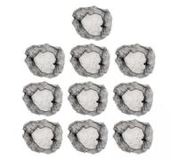 Harilla 4x 10 Pezzi, per Capelli Invisibili, Invisibile, Rete, per Capelli con Bordi Elastici, per Capelli per Balletto, per Capelli,