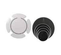 Harilla 5 pezzi Drumhead Professional Silent Mute Drum Set Testa per gli adulti principianti, Style D